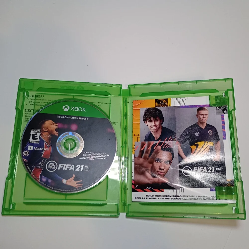 FIFA 15 (Microsoft Xbox One, 2014) FIFA 21 (Microsoft Xbox One, 2020) EUC Tested